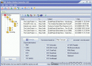 ABC Amber Zimbra Converter screenshot